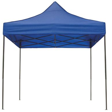 Toldo plegable 3 x 3 m azul