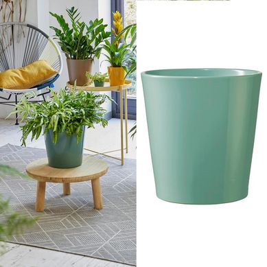 Maceta Dallas menta 14 cm