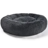 Cama para perro de poliéster ultra suave 20 x 58 cm azul