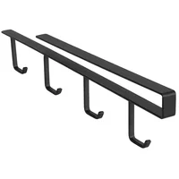 Organizador para colgar 4 tazas negro