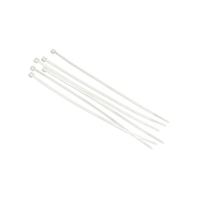 Pack de 25 precintos 100 x 2.5 mm blanco