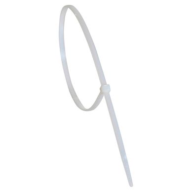 Pack de 25 precintos blancos 20 x 2.5 cm