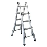 Escalera extensible aluminio 4 x 4 escalones