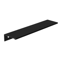 Perfil de aluminio 148/128 mm negro mate PER2