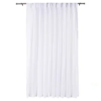 Cortina de tela velo 140 x 220 cm blanco