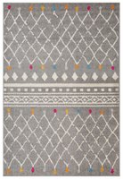 Alfombra decorativa Gilbert grey 160 x 235 cm multicolor