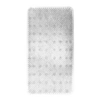 Alfombra de baño antideslizante Grass 36 x 65 cm transparente