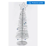 Árbol navideño de metal 25 cm