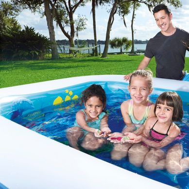 Piscina inflable 3D 262 x 175 x 51 cm