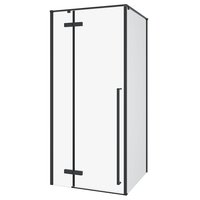 Mampara de baño al piso esquinera 90 x 195 cm
