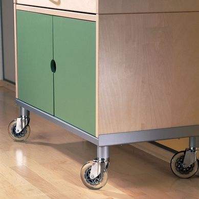 Rueda para mueble de PU 40 kg