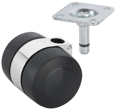 Rueda para mueble de Polipropileno 10-4.5 cm 50 kg