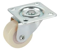 Rueda para mueble de PU 10-3.8 cm 20 kg