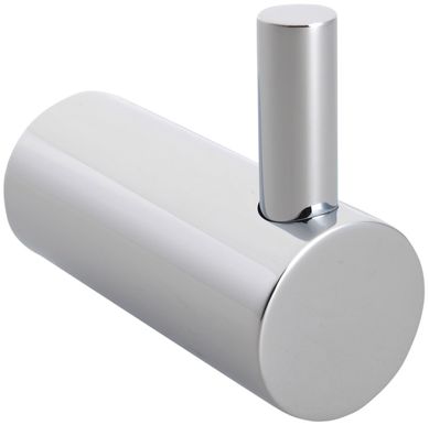 Percha para bao simple Seul de metal cromada