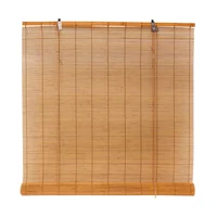 Cortina roller Bambú 100 x 100 cm madera