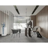 Gres porcelánico Rust Greige interior exterior gris mate 60 x 60 cm