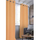 Pack de 2 cortinas de tela 140 x 220 cm amarillo
