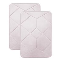 Pack de 2 alfombras de baño Cosmic 40 x 60 cm rosa