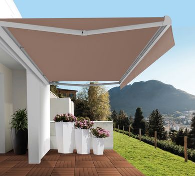Toldo plegable 2.9 x 2 m beige