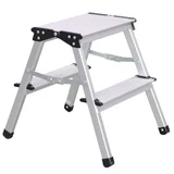 Piso aluminio 46 cm 2 escalones