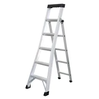 Escalera multipropósito 9 peldaños 2.98 m aluminio 3 en 1
