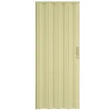 Puerta de interior plegable Milan 90 x 200 cm derecha/izquierda amarillo