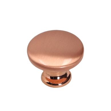 Pomo 30 mm cobre mate