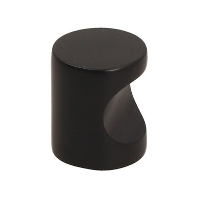 Pack 10 pomos 20 mm zamak negro mate GU04