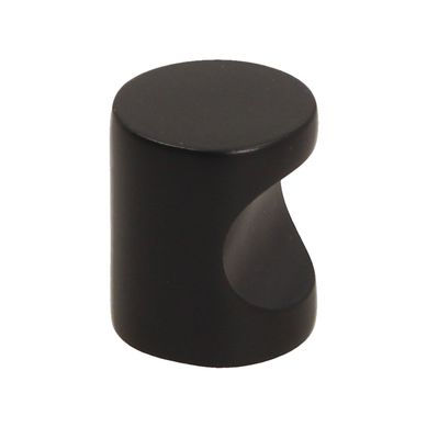 Pomo 20 mm zamak negro mate GU04