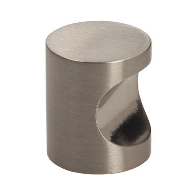 Pack 10 pomos 20 mm zamak niquel cepillado GU04