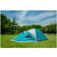 Carpa estructural 6 personas azul kilimanjaro