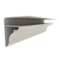 Cornisa superior cóncava copena laminado 22 x 8 x 290 cm