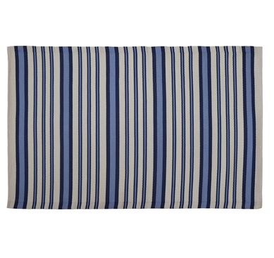 Alfombra de exterior 180 x 120 cm azul