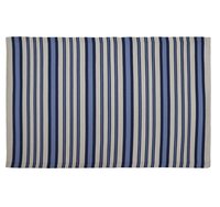 Alfombra de exterior 180 x 120 cm azul