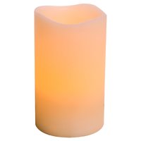Vela LED cilindro 15 cm marfil