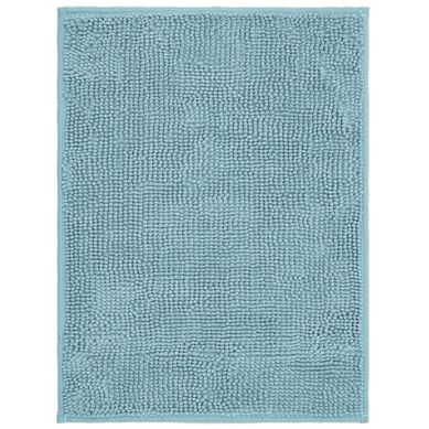 Alfombra de bao Menorca 50 x 70 cm turquesa