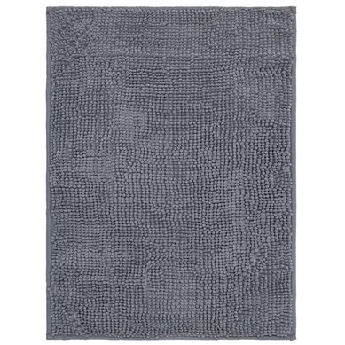 Alfombra de bao Menorca 50 x 70 cm gris