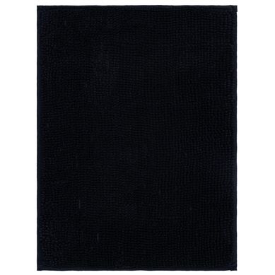 Alfombra de bao Menorca 50 x 70 cm negro