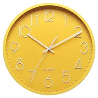 Reloj de pared Wonder 35 x 35 cm amarillo