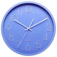 Reloj de pared Wonder 35 x 35 cm azul