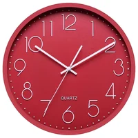 Reloj de pared Wonder 35 x 35 cm rojo
