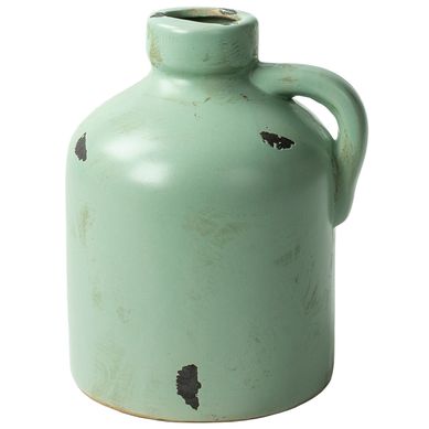 Jarr�n de cer�mica verde