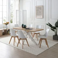 Juego de comedor Zadar 1 mesa y 6 sillas