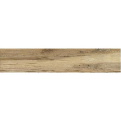 Porcelanato maderado Blaze Roble caf mate 30 x 150 cm