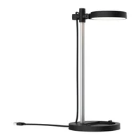 Lámpara de escritorio Tarud 1 luz LED negra