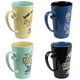 Taza alta de cerámica 530 ml