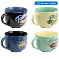 Taza sopera de cerámica 580 ml