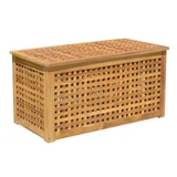 Baúl de madera para terraza 50 x 98 x 50 cm