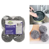 Pack de 4 esponjas de acero
