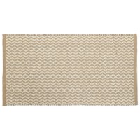 Alfombra caminero de lana yute 60 cm x 110 cm natural